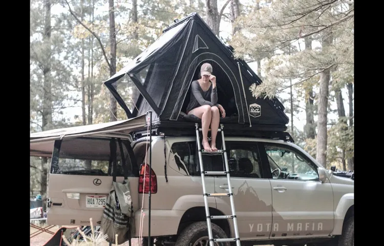 are cx caps cracking roof top tent