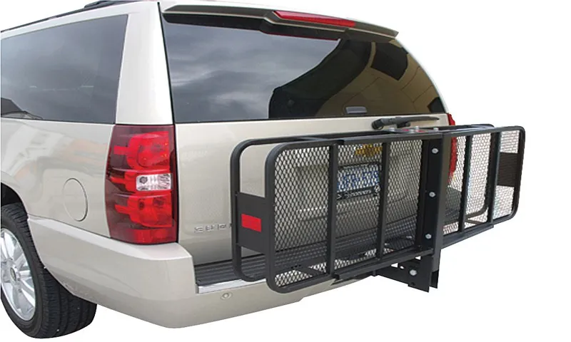 can dogs and hitch cargo carrier