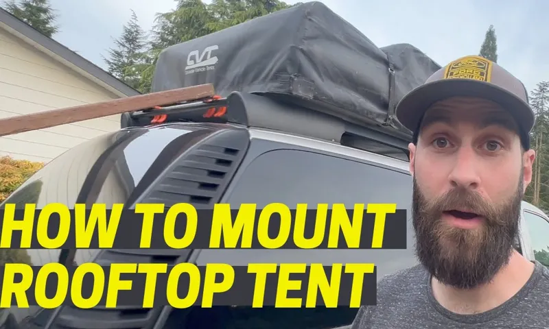 can i install a roof top tent by yourself