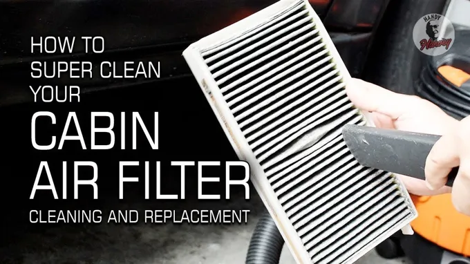 can you clean a cabin air filter