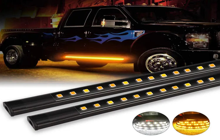 can you drive 1ith running board lights