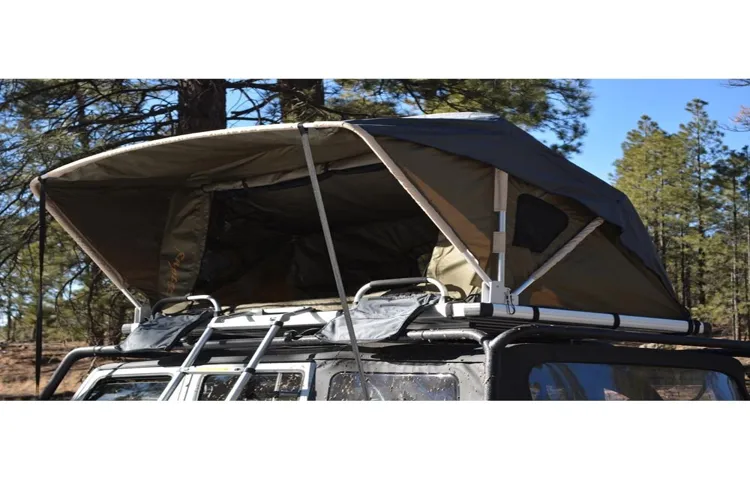 can you mount a roof top tent on roof racks