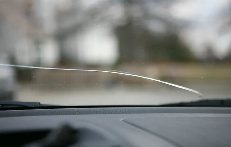 how big can a crack be in windshield to repair it