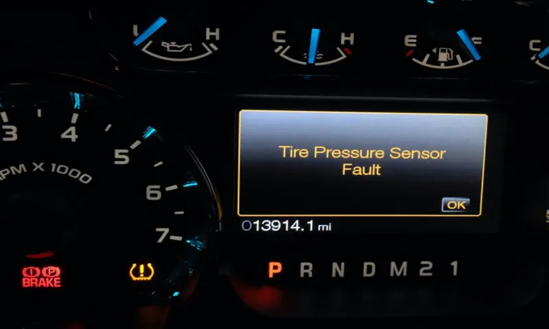 how do you reset tire pressure sensor