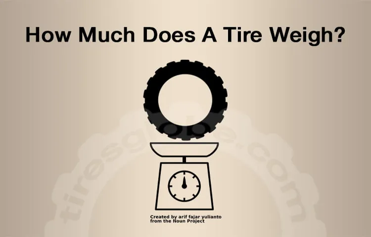 how much does a spare tire weigh