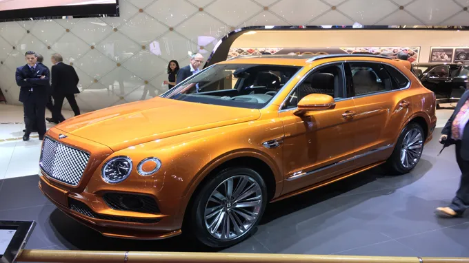 how much is a bentley suv