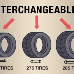 How much taller is a 285 tire than a 275? A detailed comparison.