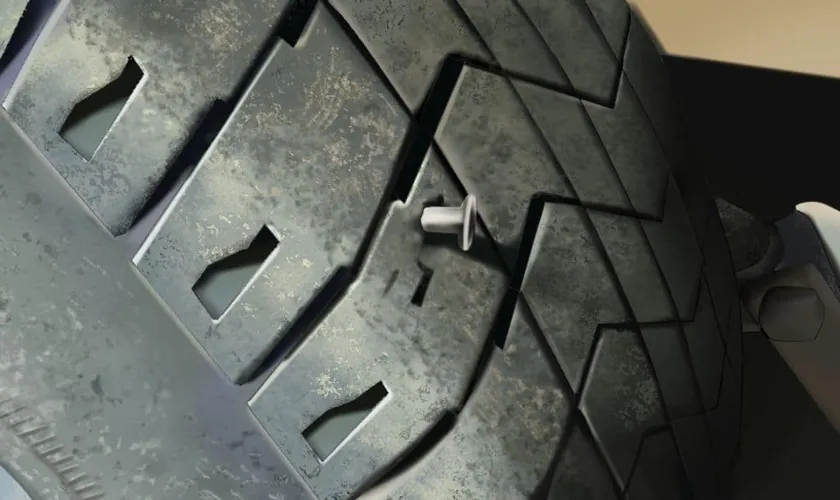 how much to fix nail in tire