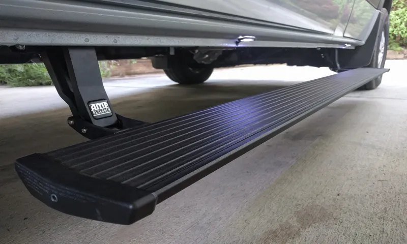 how to add a running board to a van