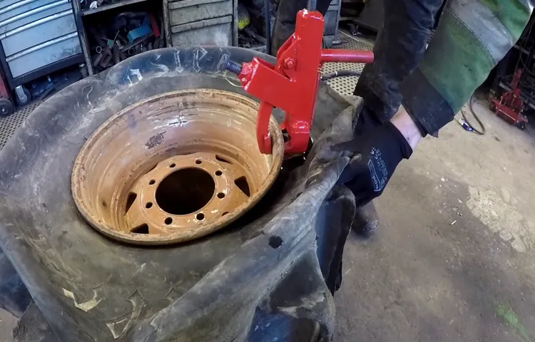 how to build a tire bead breaker