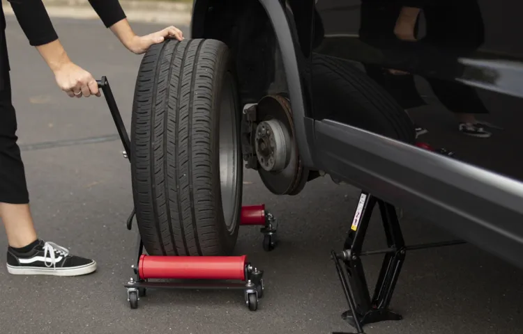 how to change a tire on a lifted truck