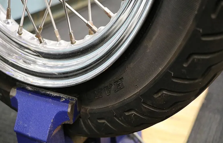 how to change motorcycle tire with tube