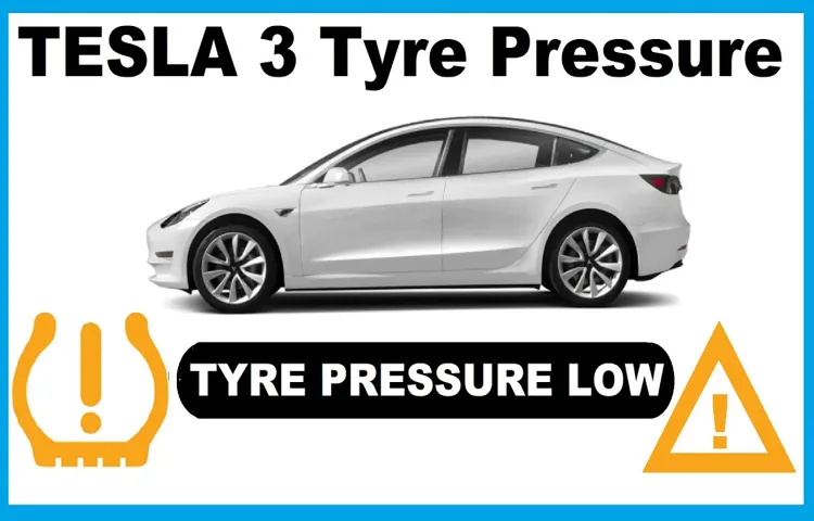 how to check tesla tire pressure