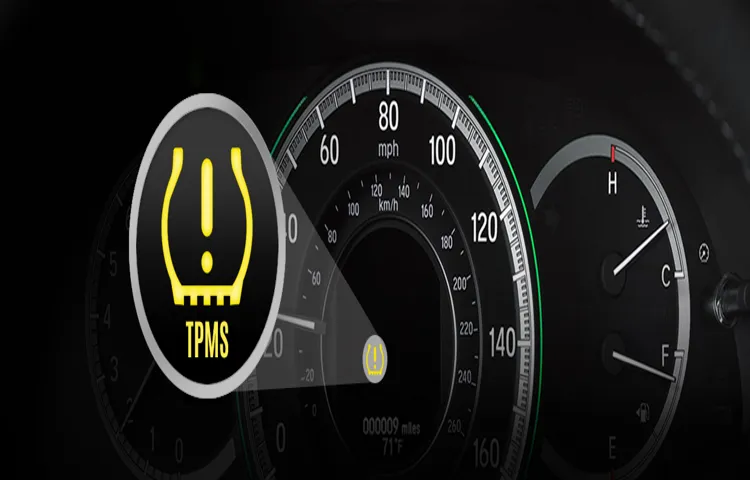 how to check tire pressure on 2019 honda civic