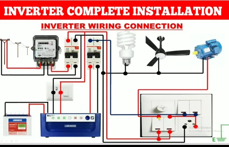 how to connect inverter to power supply