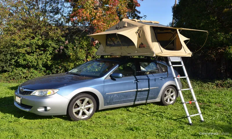 how to fit your roof top tent