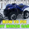 How to Fix a Broken ATV Winch Cable: Repair Tips and Techniques