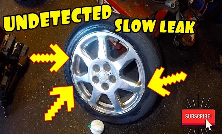 how to fix a leaking tire bead