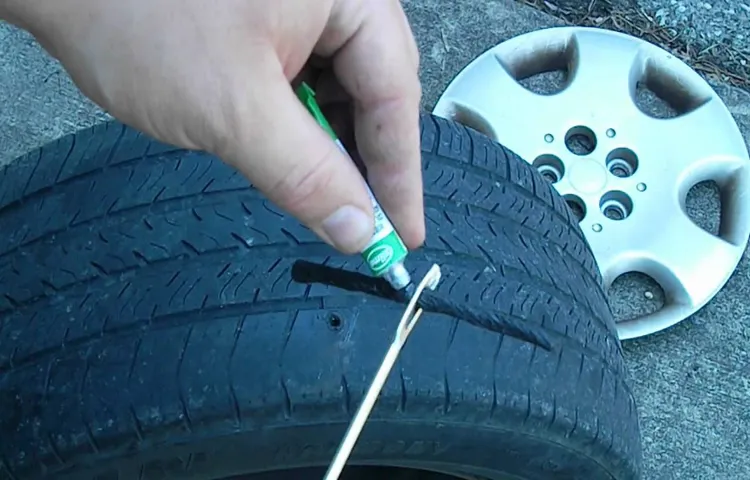 how to get a screw out of a tire