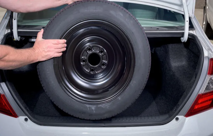 how to get a spare tire down without the tool