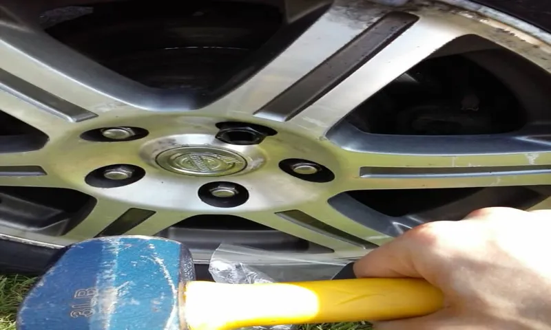 how to get a stripped lug nut off your tire