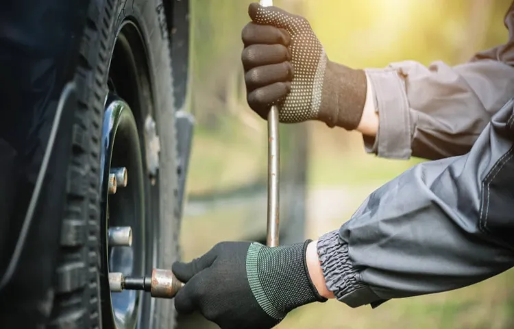 how to get a tire off thats stuck