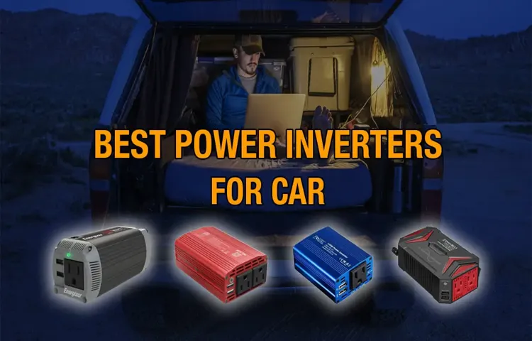 how to hide a power inverter for car