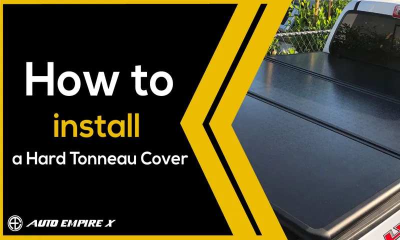 how to install a hard tonneau cover