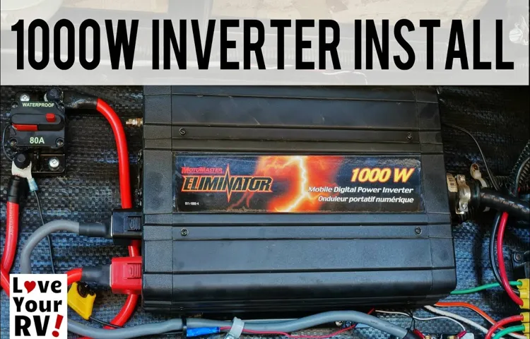 how to install a power inverter