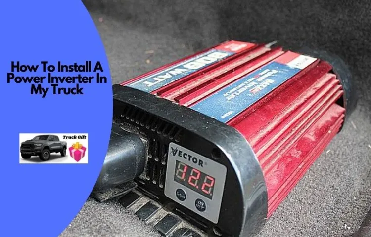 how to install a power inverter in a house