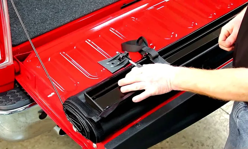 how to install a roll up tonneau cover