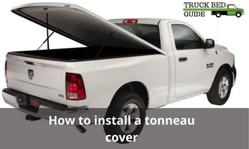 how to install a tonnopro tonneau cover