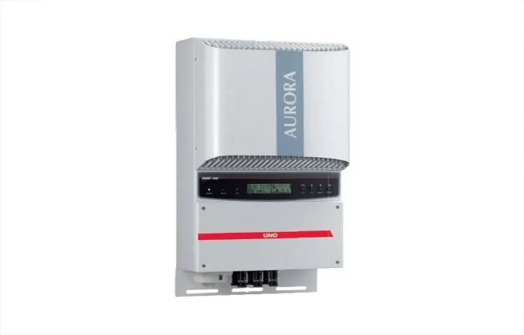 how to install aurora power one pvi inverter