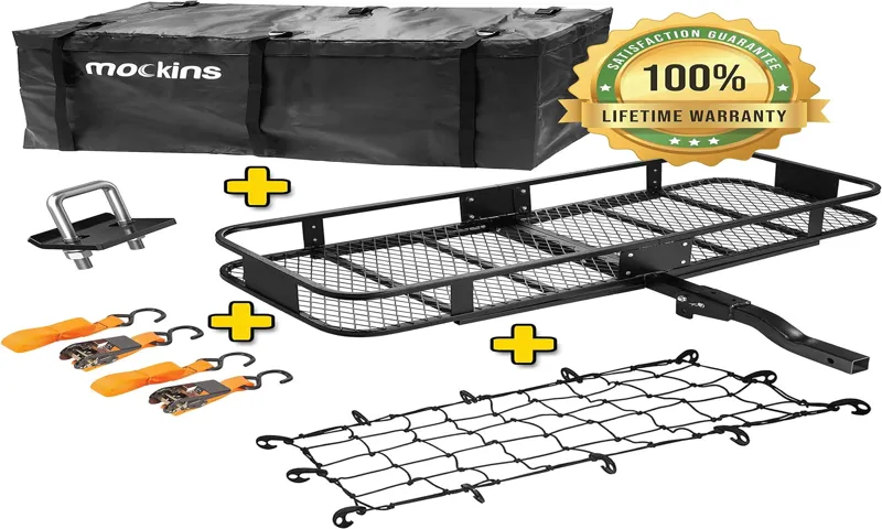 how to install mockins hitch mount cargo carrier