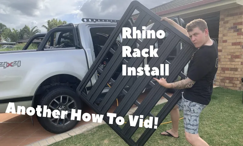 how to install roof rack