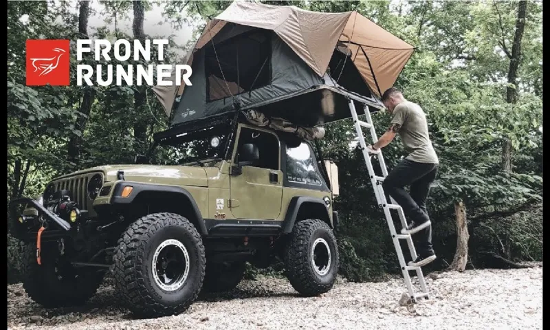 how to install roof top tent on wrangler