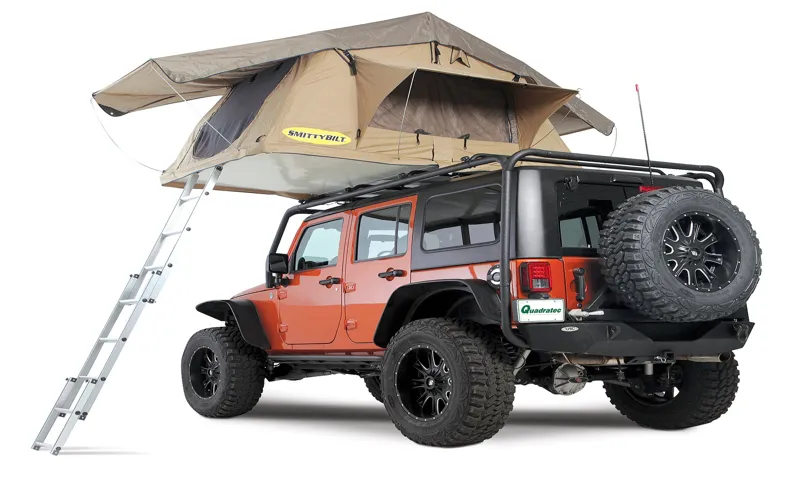 how to install smittybilt roof top tent