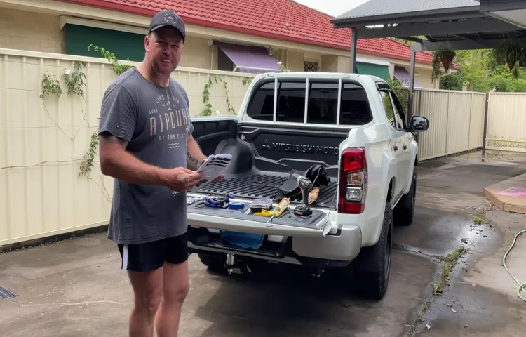 how to install tonneau cover on mitsubishi triton