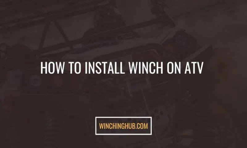 how to install winch on tao tao atv