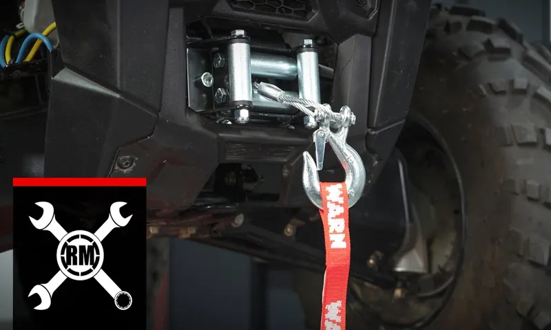 how to install winch on yamaha atv