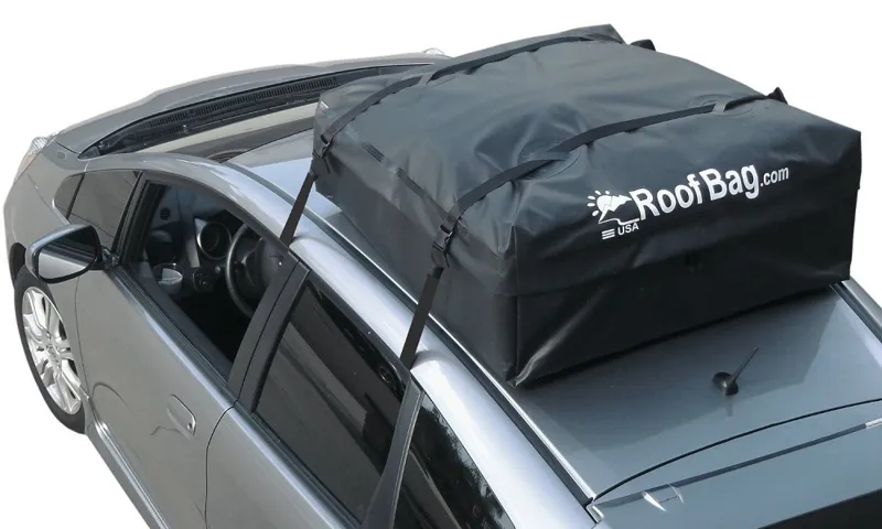 how to keep rooftop cargo bag from scratching car roof