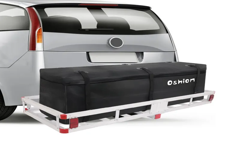 how to load a hitch cargo carrier