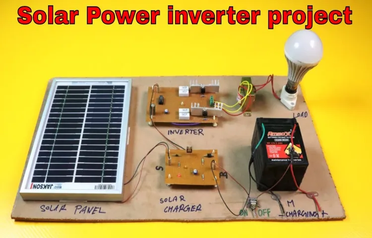 how to make a solar power inverter