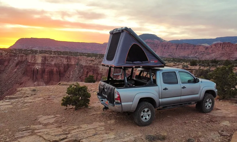 how to make cheap roof top tent