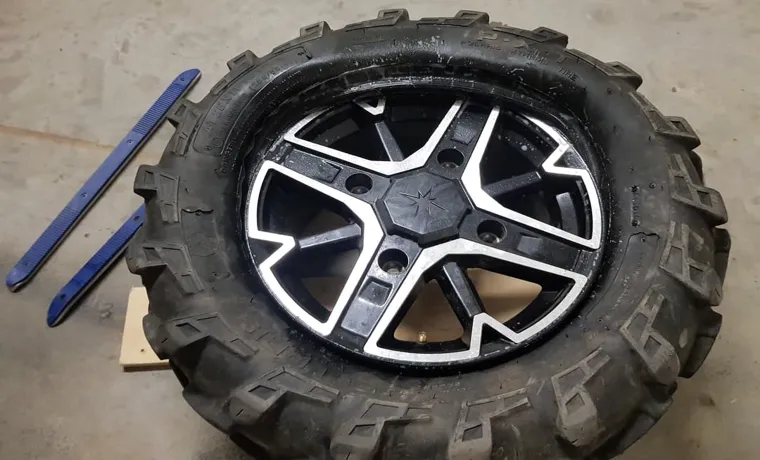 how to mount an atv tire