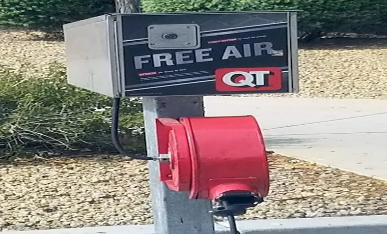 how to pump air in tire at gas station