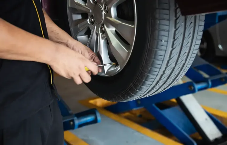 how to put air in a spare tire