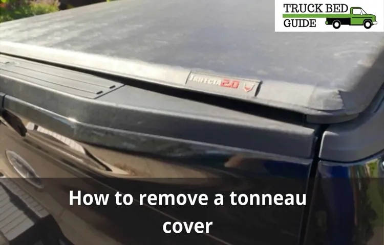 how to remove a gaylord tonneau cover