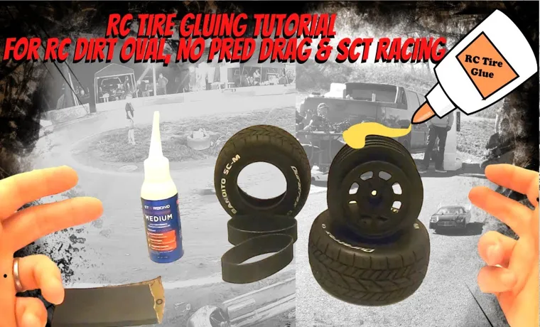 how to remove rc tire glue