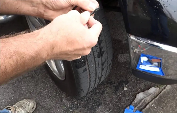 how to remove screw from tire